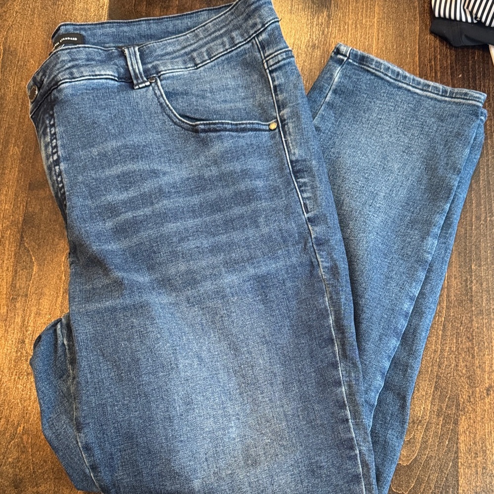 Universal Standard Dark Blue Skinny Jeans